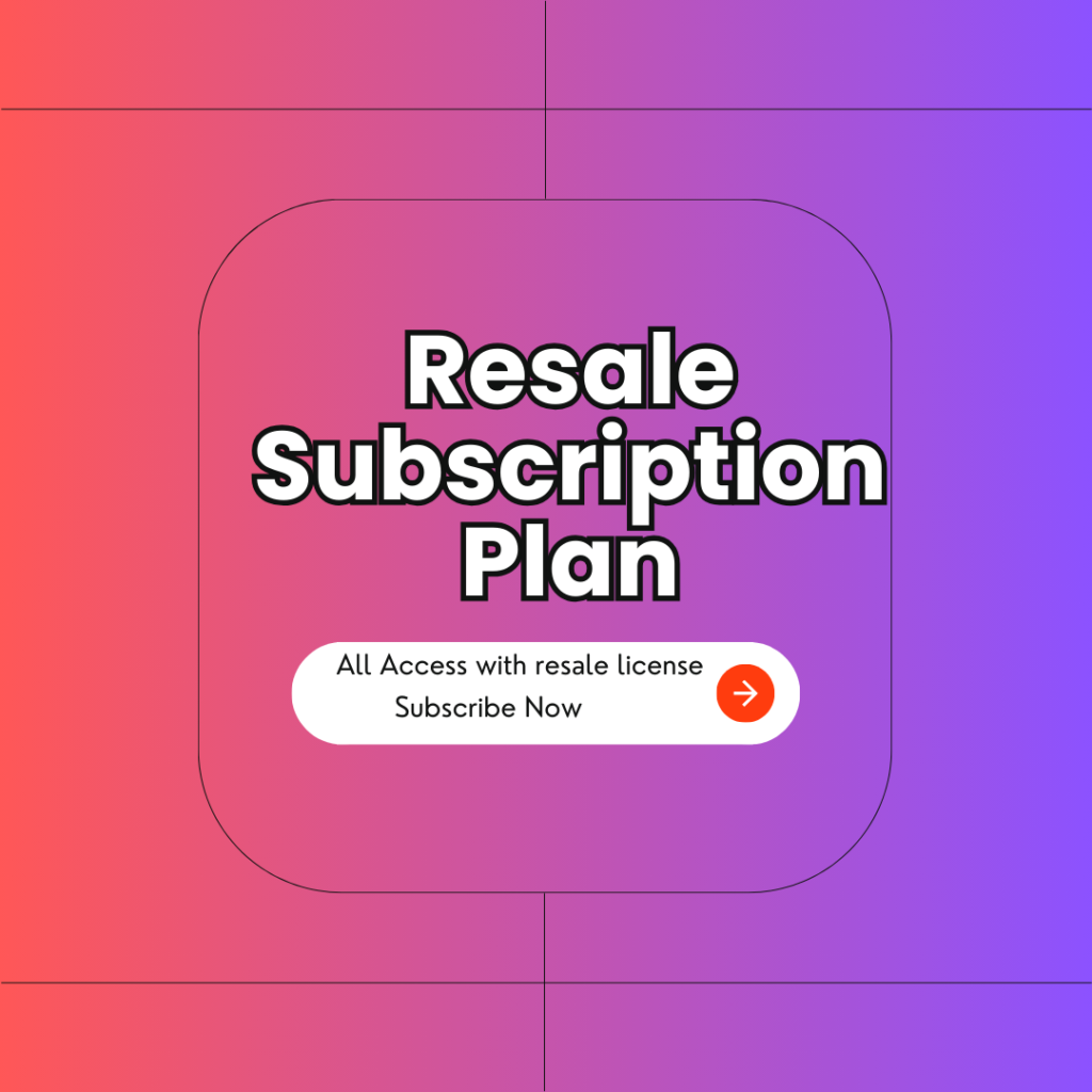 Resale Subscription